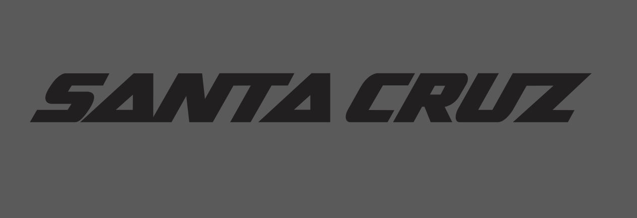 Santa Cruz Frame Lettering